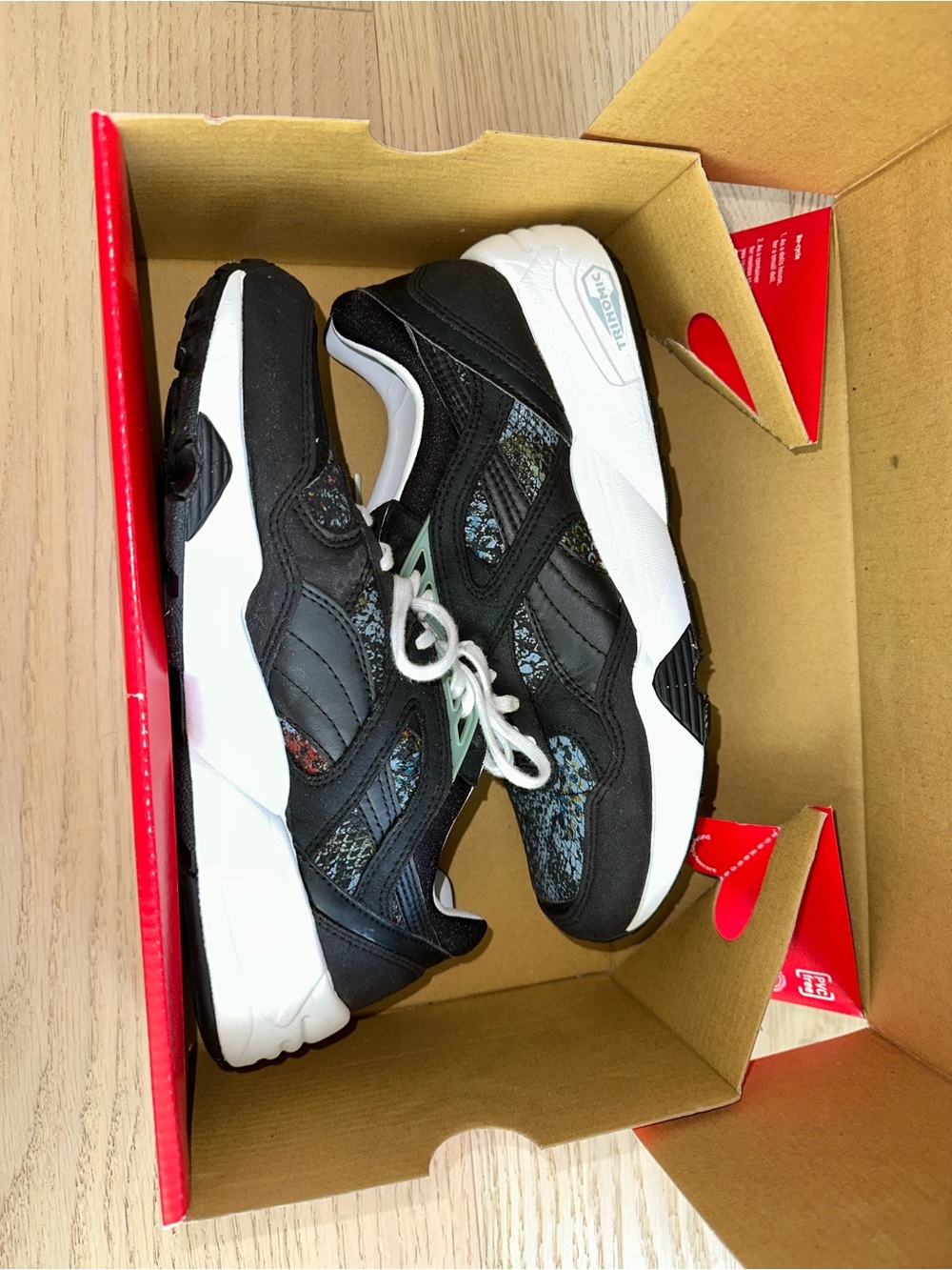 Puma Trinomic women’s suede and leather sneakers